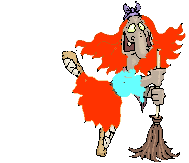 Hexe rot